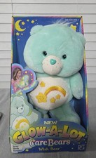 Vintage Care Bears Plush Glow A Lot Wish Bear 2003 In Box Play Along Toys Toy
