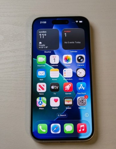 Apple iPhone 16 128GB Weiß Ohne Simlock Verpackt Top Zustand 92% Akku