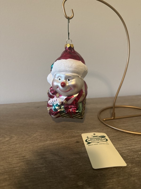 Bronner's Christmas Wonderland Ornament - Snowman - Frankenmuth, Michigan