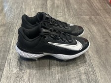 Nike Alpha Huarache Elite 4 Low Metal Baseball Cleats Black Men’s 8.5 DJ6521-001