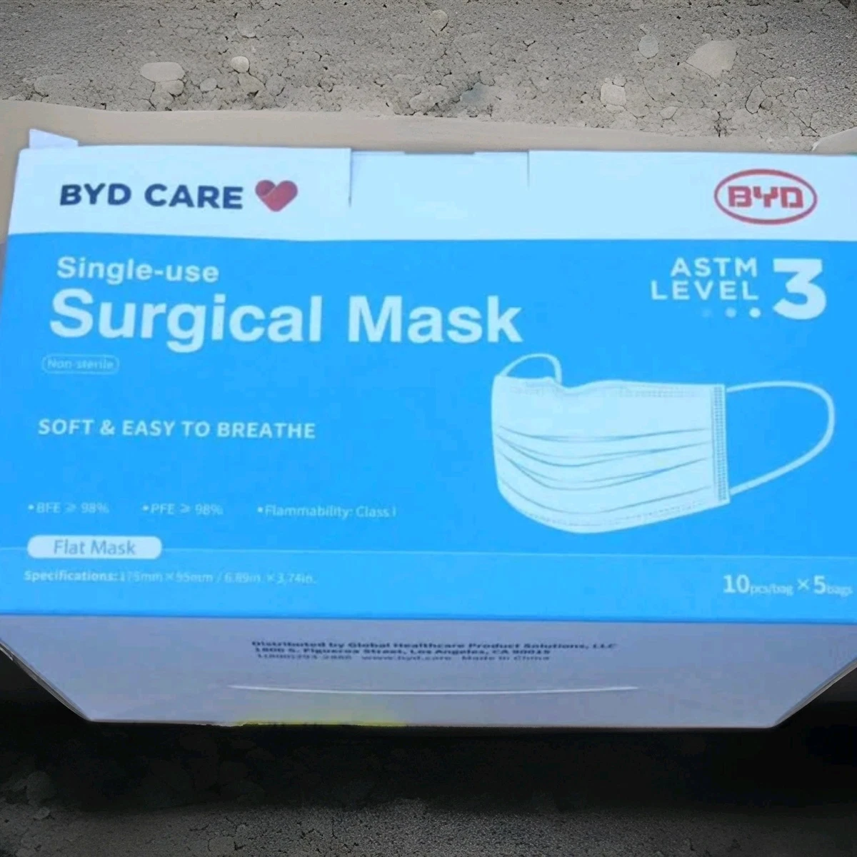 BYD Care Disposable Face Masks for sale | eBay