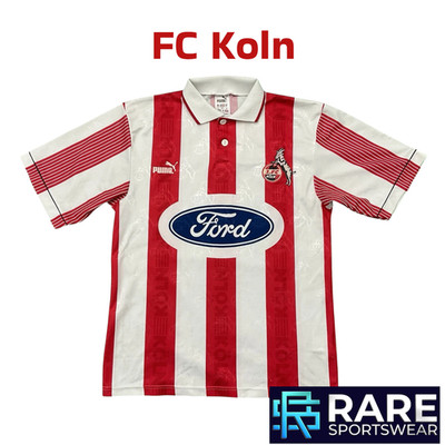 FC KOLN 1995-96 FORD HOME FOOTBALL SHIRT SMALL ADULT (GOOD) PUMA VINTAGE