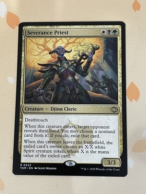 Magic The Gathering, Severance Priest, ENG, NM