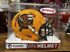 NEW Alliance of American Football AAF ARIZONA HOTSHOTS Mini Helmet Riddell Speed