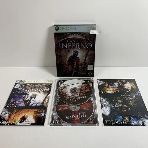 Xbox 360 DANTE'S INFERNO DEATH EDITION Boxed Working NTSC-J Japan 2507-046
