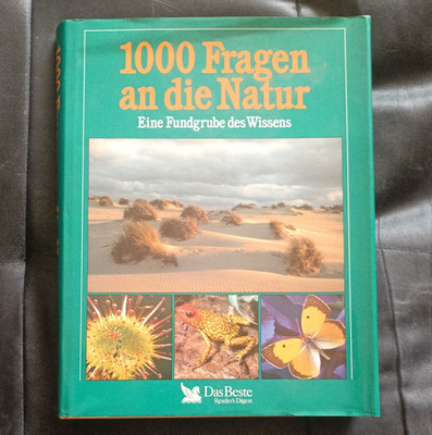 Das Beste 1000 Fragen an die Natur   Sachbuch, geb., illustriert, Deutsch