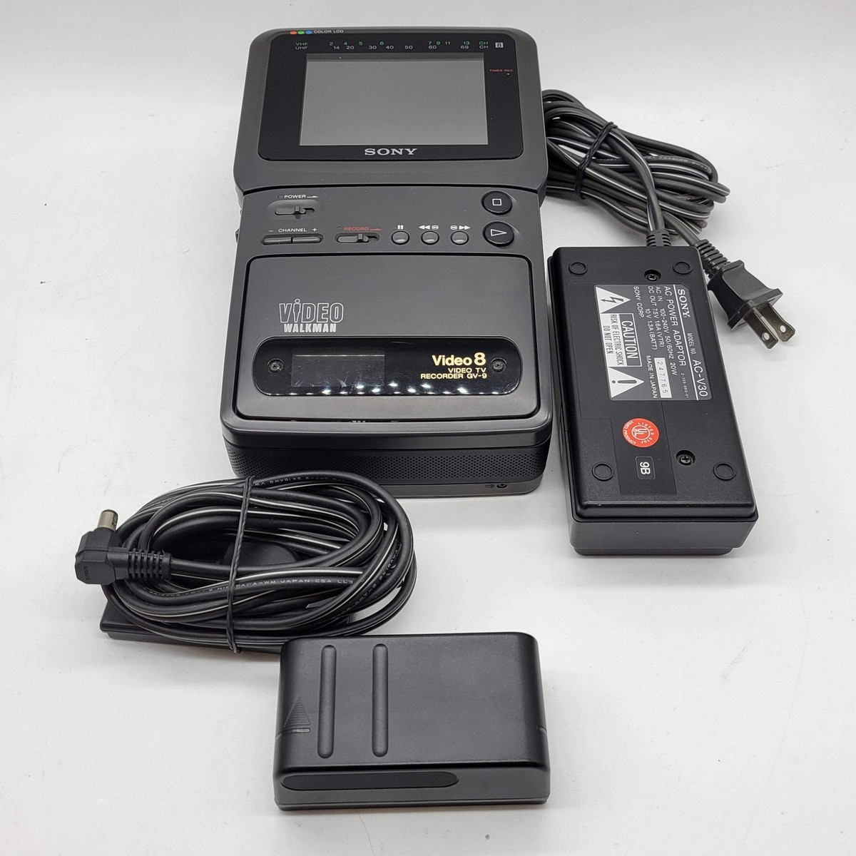Broken Sony GV-9 Video Walkman , Video TV Recorder Read | eBay