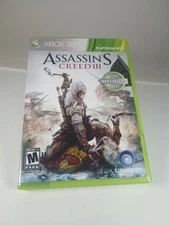 Assassin's Creed III (Microsoft Xbox 360, 2012)Cib, Clean Disc, Tested 