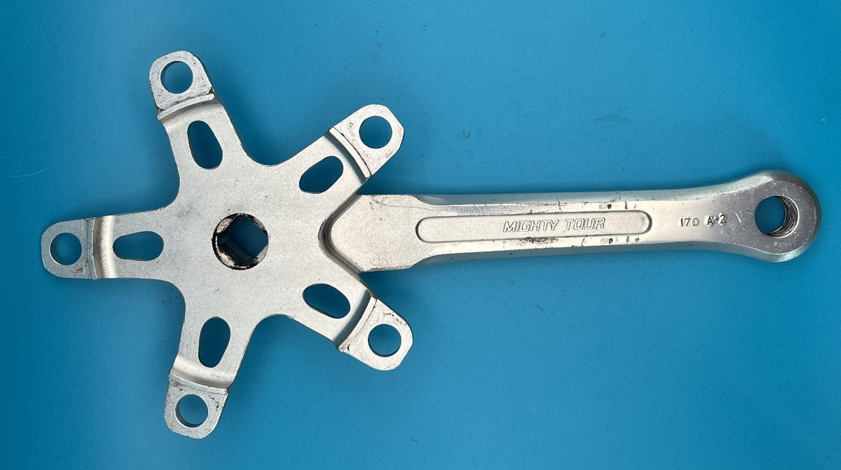 7B) Vintage SUGINO Mighty Tour Triple Road crank, RIGHT ONLY