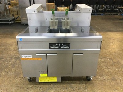 Frymaster FMPH155-2CSC 47  Gas 1-Bay Fryer w/ 2 Dump Stations & Filtration