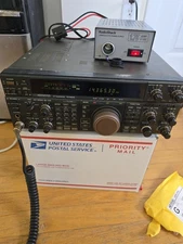 Kenwood TS-850S HF 100W Amateur Transceiver With Mic MC-42S TESTED