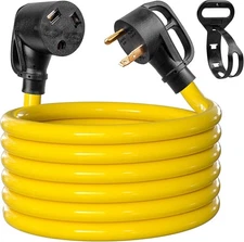 30 Amp 10ft RV Extension Cord with Grip, 3-Wire 250V