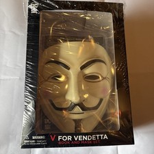 DC Black Label V For Vendetta Book and Mask Set - Damaged Box