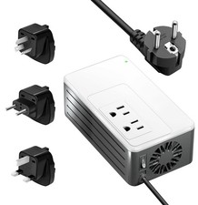 1200W Universal Travel Adapter Converter Step-Down 220V to 110V, 2 lbs Light ...