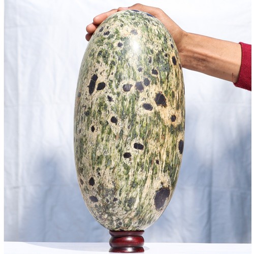34,3 Pfund! 340 x 165 mm Rubin Fuchsit Lingam natürlicher Heilkristall... - Bild 6 von 6