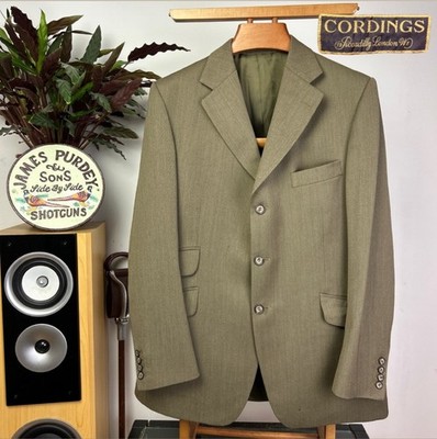 Cordings of Piccadilly (42R) Whipcord Rehkitz TWEED Jacke Covert Hacking Sport