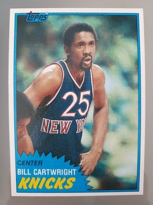 1981-82 Topps Bill Cartwright #26 New York Knicks NBA Basketball