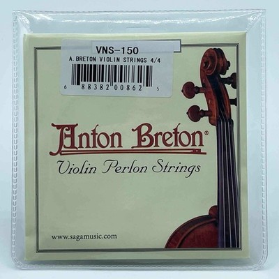 Anton Breton Perlon Violin Strings - 4/4 Size - VNS-150