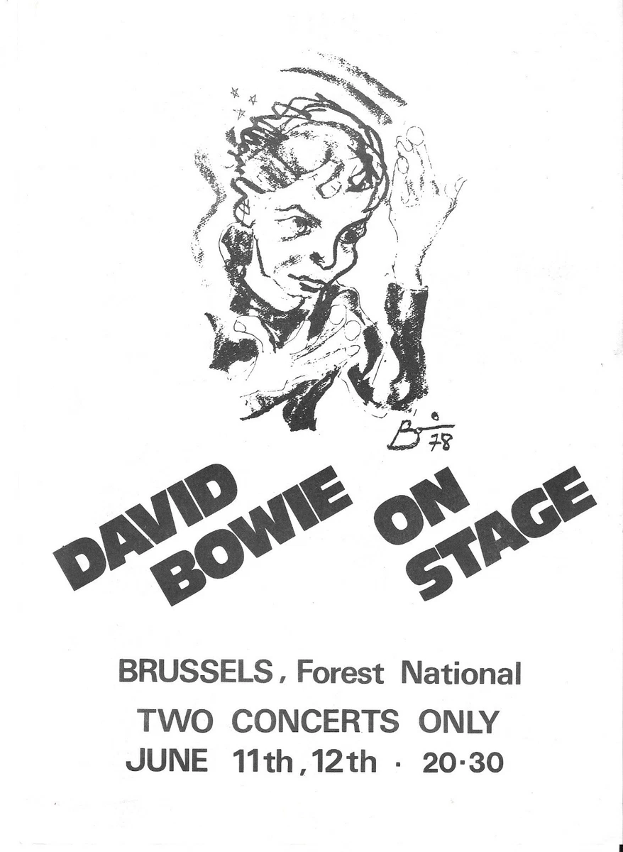 David Bowie Concert Memorabilia for sale | eBay