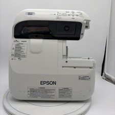 Used Tested Epson BrightLink 595Wi H599A WXGA LCD Projector 1915 Lamp Hours