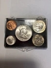 1952 d Franklin mint set of five proof uncirculated coins