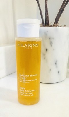 Clarins Tonic Bath and Shower Gel 6.8 ounces