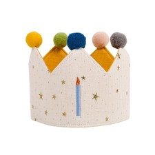 Phinayp 1st Birthday Crown Cute Personalized Baby Boy Girl First Headband Hat...