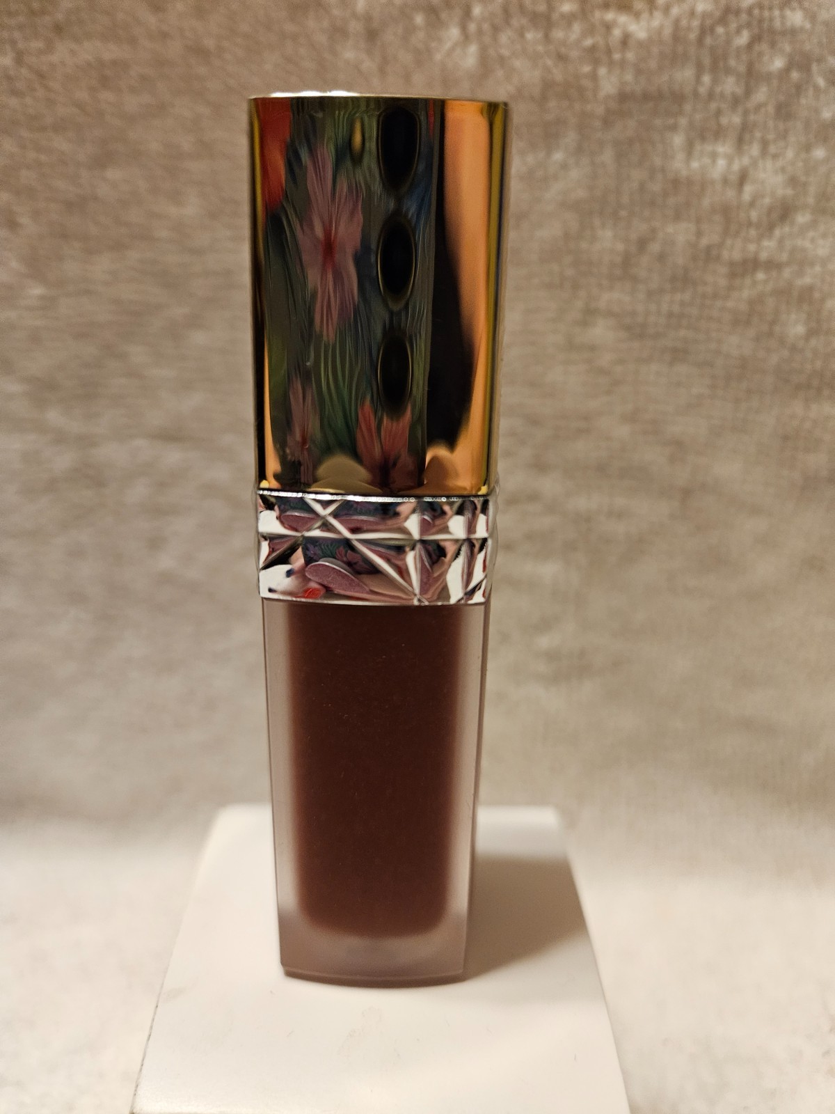 Dior Rouge Forever Glittery Lipstick 843 Divine Limited Edition-image