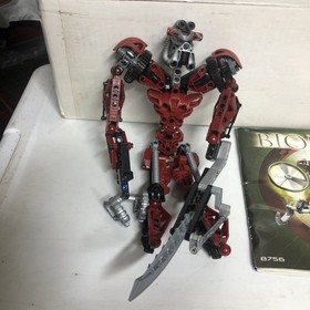 Bionicle 8756 Sidorak Nearly Complete missing Parts Of Feet&rsquo;s See Pictures