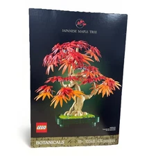NEW LEGO 10348 Japanese Red Maple Bonsai Tree Botanical Collection SEALED