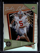2022 Panini Legacy #UL-8 Garrett Wilson RC Under The Lights Bronze /100 (57G)