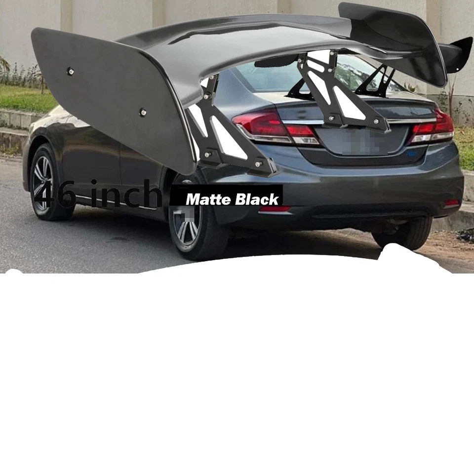 46" Rear Trunk Spoiler Tail GT Style Racing Wing For Chrysler Sebring P - Изображение 2 из 4
