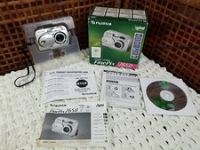Fujifilm FinePix 2650 Digital Camera 2.0MP Silver Parts W/ Box