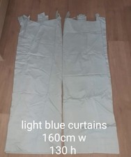 Baby Blue Curtains 