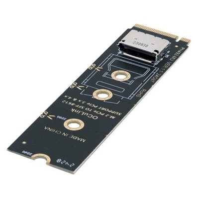 CY Karte 2280 PCI-E4.0 M.2 M-Key zu Oculink SFF-8612 SFF-8611 Vertikaler