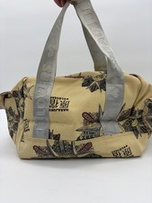 HARAJUKU LOVERS Graphic Print Canvas Tote Bag Shoulder Strap