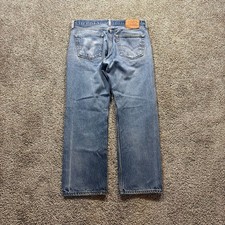 Vintage 90s Levi's 501xx Straight Jeans 34x30 Made in USA button fly