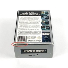 [] North American version Famicom NES Where in Time Is Carmen Sandiego? Comes