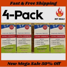 4 Pack Capsules – 240 Count – 20mg – New – Free Shipping – Ships From USA