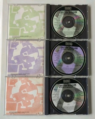 The British Invasion: History of British Rock 5 CD's - Vol 1,3,4,5