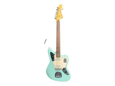 Squier Fender Jaguar Electric Guitar Seafoam Green 2012