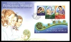 Mayfairstamps New Zealand FDC 2007 children's health peaceful world First Day Co
