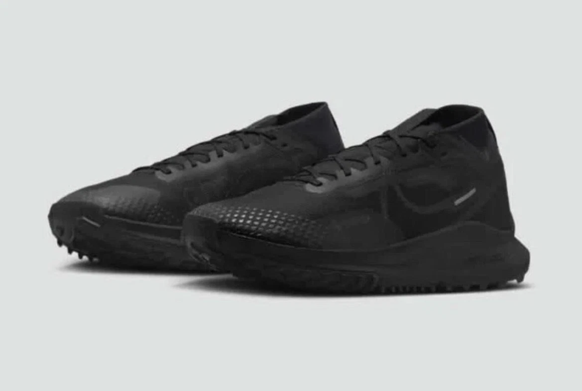Nike React Pegasus Trail 4 GORETEX V2 Men US 9-13 Black Running Hiking Shoe New