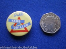 Wall's Ice Cream - Kerb Driller   pin badge   1960s