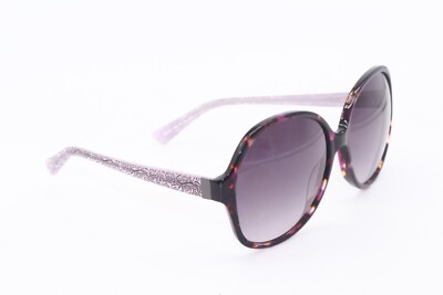 NEW UNBRANDED BURGUNDY BROWN GRADIENT AUTHENTIC DESIGNER SUNGLASSES -