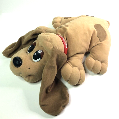 Vintage Galoob Pound Puppies 1997 Plush Dog Puppy Tan Brown Stuffed Animal Toy - Picture 3 of 12