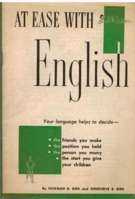 AT EASE WITH ENGLISH
