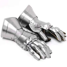 Medieval Knight Armor Gloves Warrior Gauntlets Combat Gauntlet Metal