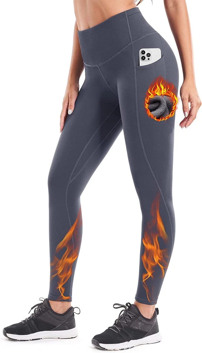 Fleece lined waterproof leggings top