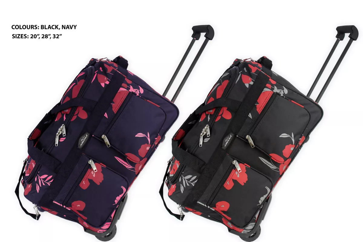 Small lightweight store holdall with wheels